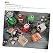 TOPPERFUN 24pcs Christmas Treat Boxes for Sweets Candy and Festive Containers Featuring Christmas Trees Gingerbread Men Houses and Santa for Parties and Celebrations