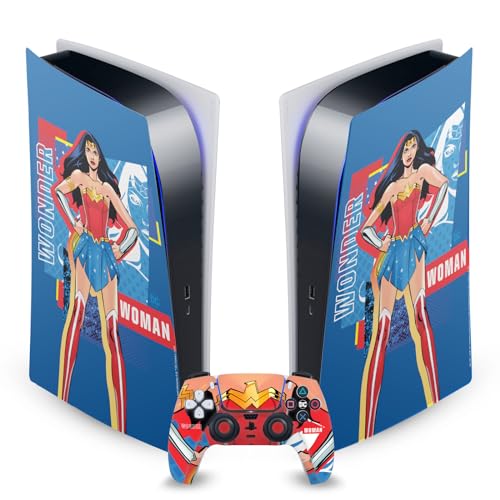 Plaque frontale autocollante PS5 Digital Wonder Woman contre les rayures