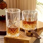 Moretoes 12 Pack Drinking Glasses Set, Crystal Glass Cups, Mixed Glassware Set, 12 Oz Highball Glasses & 11 Oz Old Fashioned Glasses, Great for Cocktail, Whisky and other Beverages