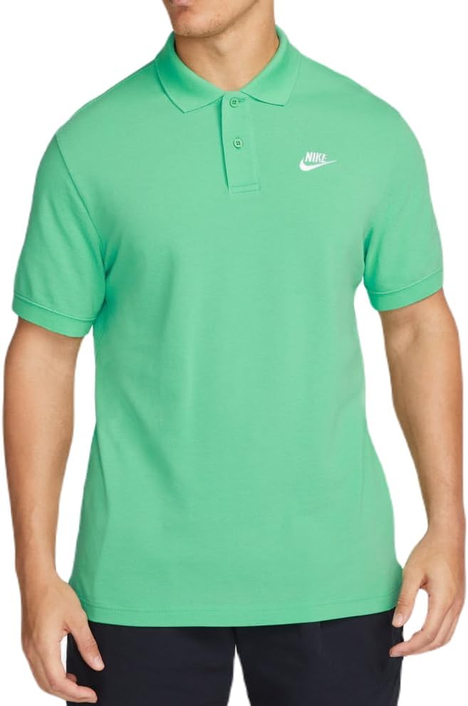 Nike Men's Sportswear Polo T-Shirt L Mint