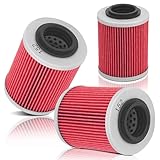 Aouton 420256188 711256188 Oil Filter Replacement, for Can-Am 2003-2017/ Outlander 330 400 450 500