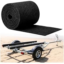 118ft x 12in Boat Trailer Bunk Carpet, Waterproof Anti-Slip 8MM Thick Marine Carpet, Boat Trailer Parts for Ramps Docks Garage Floors