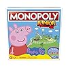 Hasbro Gaming Monopoly Junior: Peppa Pig Edition Board Game for 2-4 Players, Indoor Games for Kids, Peppa Pig Toys and Games, Ages 5+ (Amazon Exclusive)