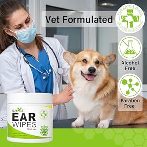   Dog-Ear-Wipes-Cat-Dog-Ear-Cleaner-Puppy-Ear-Wipes-Wash-Cleaner-for-Dogs-Cats-100-Wipes-for-Dog-Cat-Ear-Cleaning-Remove-Ear-Wax-Dirt-Debris-for-Dogs-Cats-Ear-Infection-Treatment-Wipes