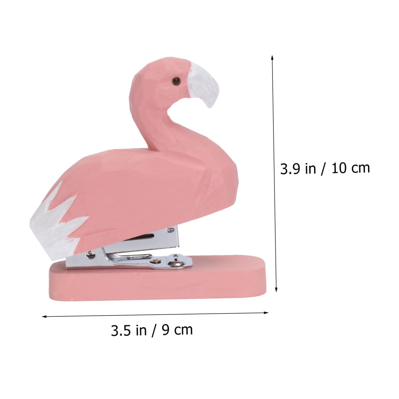 STOBOK 3pezzi Cucitrice Portatile Forma Di Flamingo Legno Per Cancelleria Creativa Macchina Manuale Per Rilegare Libri Utile Per Scuola e Ufficio Design e Pratico