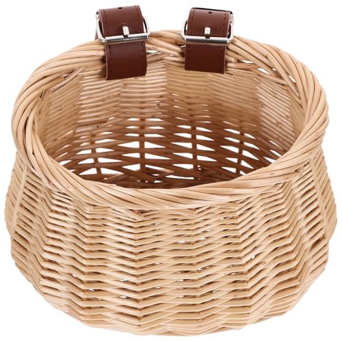 Panier osier pour vélo enfant résout le manque de place et sécurise les affaires