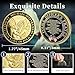 ASmileIndeep Police Officer Prayer Coin St. Michael Patron Saint Law Enforcement Military Challenge Coin