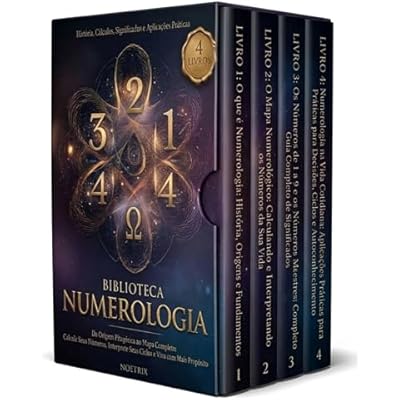 Biblioteca de Numerologia - 4 Livros - Da Origem Pitag&oacute;rica ao Mapa Completo: Calcule Seus N&uacute;meros, Interprete Seus Ciclos e Viva com Mais Prop&oacute;sito