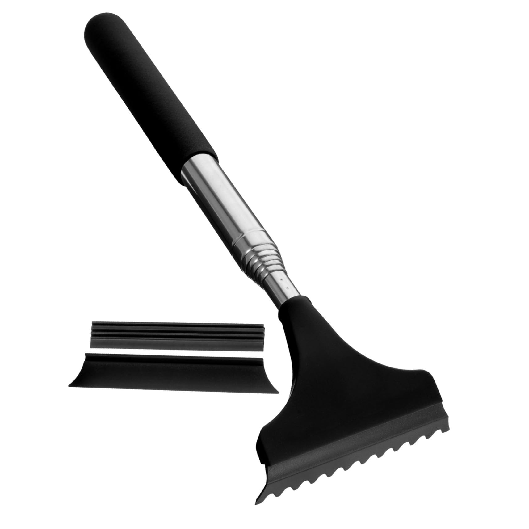 Unomor Telescopic Car Window Wiper Rear View Mirror Cleaner Tool Portable Window Squeegee for Efficient Cleaning of Car Surfaces Stylish Design for Visibility