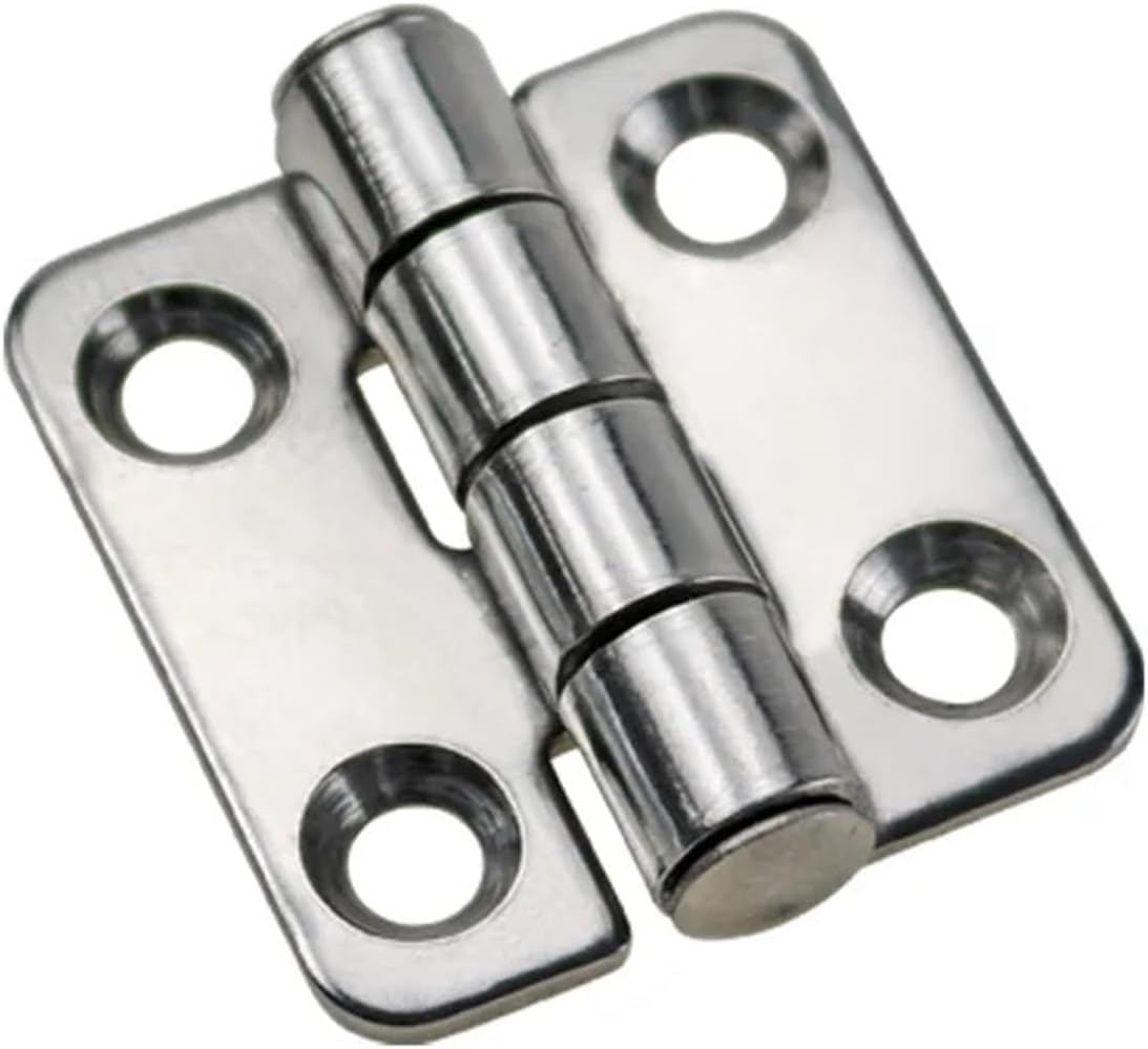 Stainless Steel 304 Hinge Industrial Mechanical Equipment Cabinet Door Hinge Thickened 1Pcs