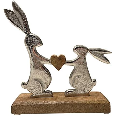 khevga Easter Bunny Decorative Figurine Cover