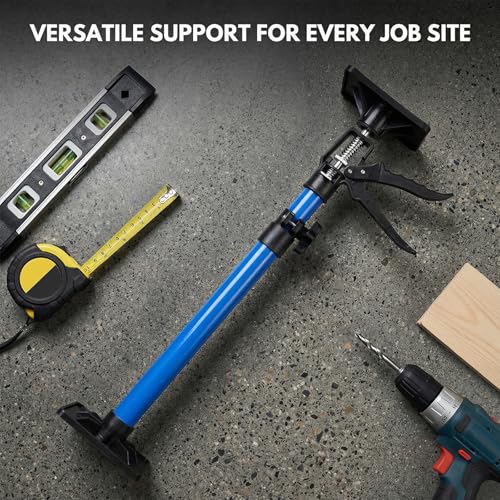 2er Set Teleskopstütze,verstellbare Stützstange von 50-115 cm,Deckenstütze,Montagestütze,Einhandstütze100 kg Tragfähigkeit,Stützpfosten für Hängeschränken,Küchenhauben,Regalen,Kleiderschränken