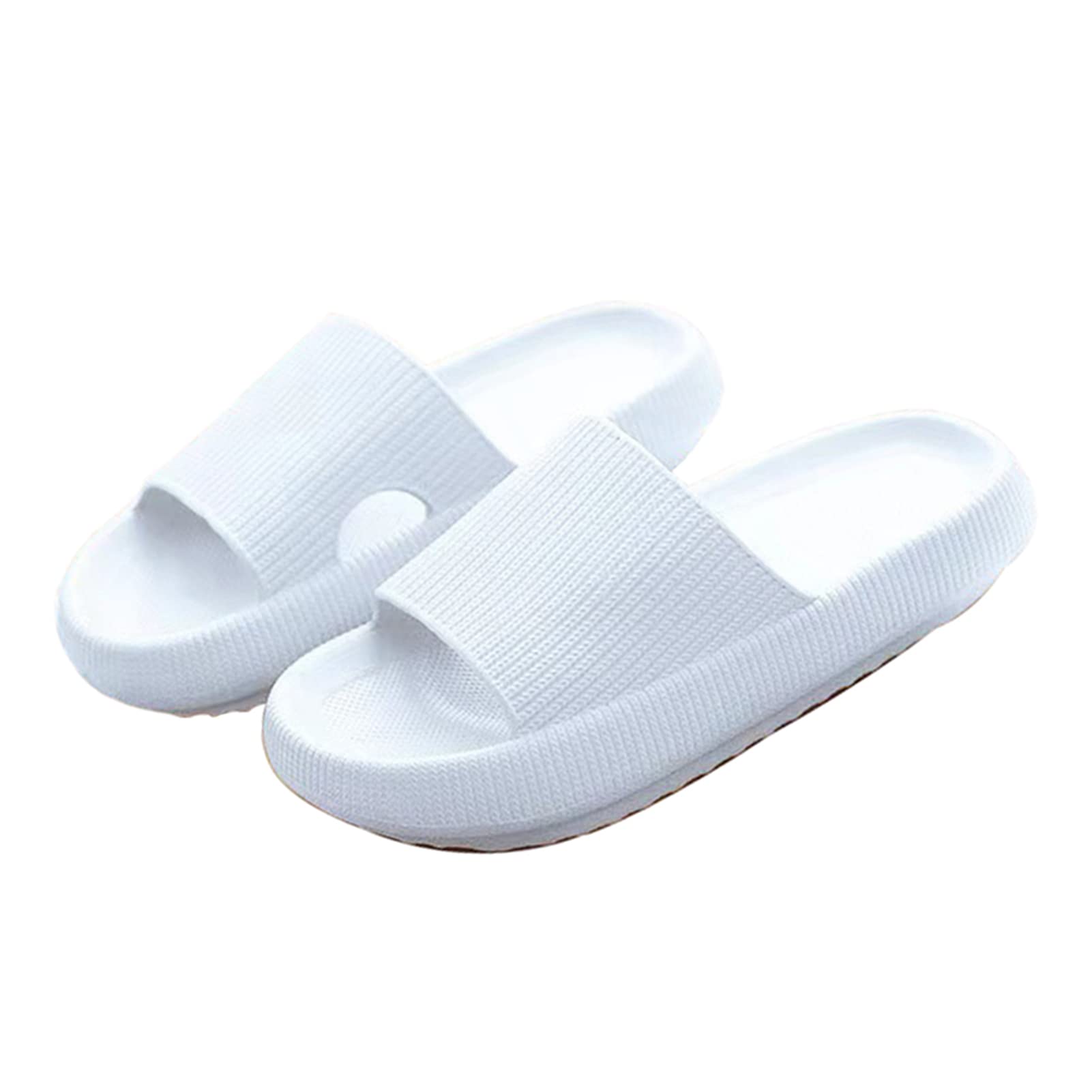 Yeeteepot Zapatillas de Baño Hombre Mujer Playa y Piscina Zapatos Antideslizante Casa Pantuflas Jardín Sandalia Suela Gruesa Ducha Mulas