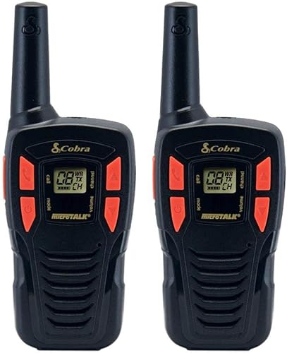 Cobra comunicador portátil, ACXT145, Negro