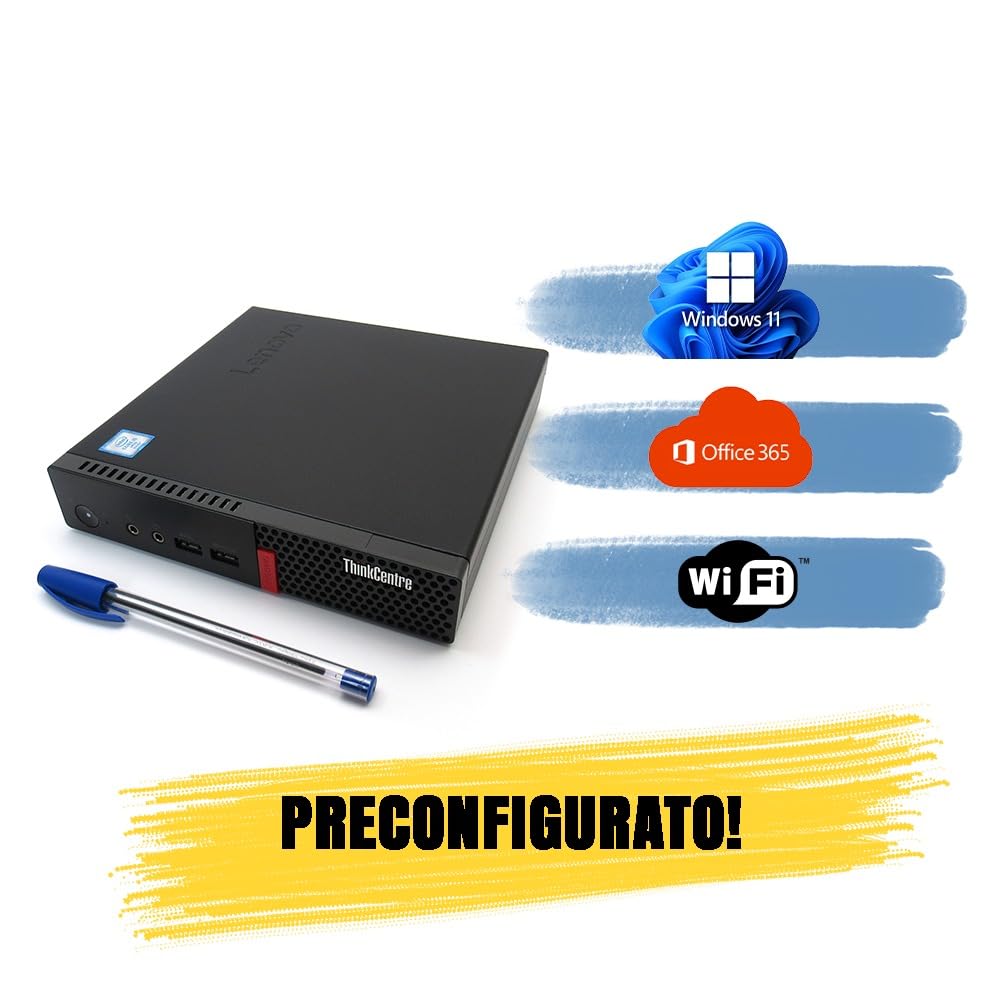ミニPC Lenovo ThinkCentre M720q i5-8400T 8GB Lenovo ThinkCentre M720Q MiniPC | Core i5 8400T | 8GB DDR4 | 256GB