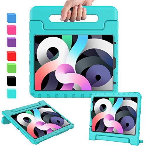 AVAWO Kids Case for iPad Air 5th/4th Generation (10.9 inch), iPad Air 5 2022 & iPad Air 4 2020 Case Cover- Light Weight Shockproof Handle Stand Kids Case for iPad Air 5 & Air 4 (2022 & 2020), Blue