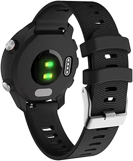 Elmo3ezz Band 20MM Strap Silicone Strap For Samsung Gear Sport/Watch 6/5/4 40mm 44mm/Watch 6 Classic 43mm 47mm/ 5 Pro 45mm/S2 classic/active 2 40mm 44mm/Amazfit GTS/2/2e/3/2 Mini/3 Mini