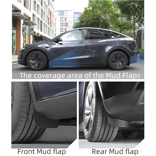 Voiture Mud Flaps Tesla Model Y Garde-Boue Juniper 2021-2025 - 4