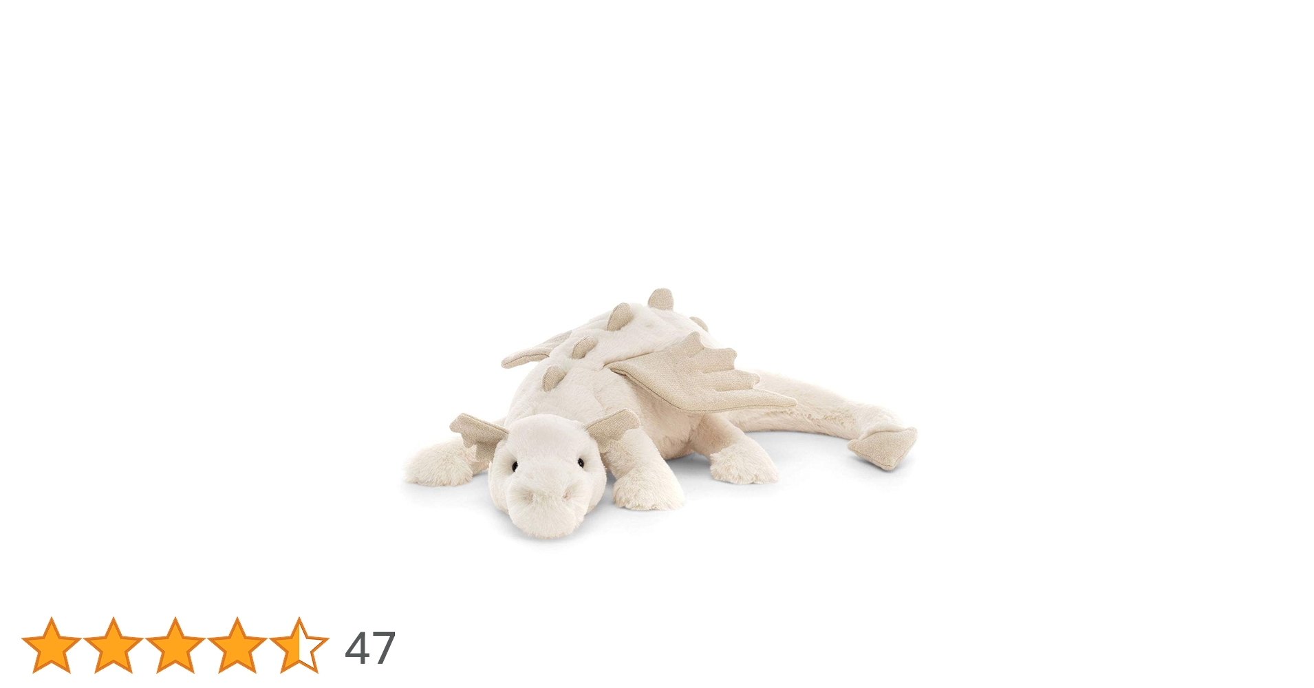 Amazon.co.jp: Jellycat ジェリーキャット スノードラゴン 白 竜
