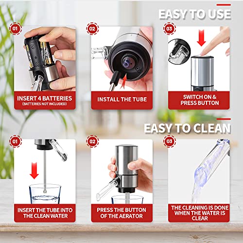 Wine Dispenser and Aerator Machine