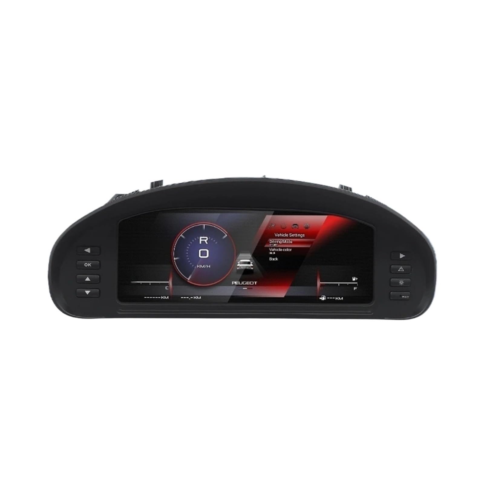 Panel de instrumentos LCD para viajar en coche Peugeot 407 7
