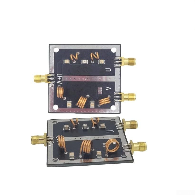 Combinador de doble banda UHF VHF divisor LC filtro de 50 mm para conector SMA Masthead Combiner Transmisión al aire libre