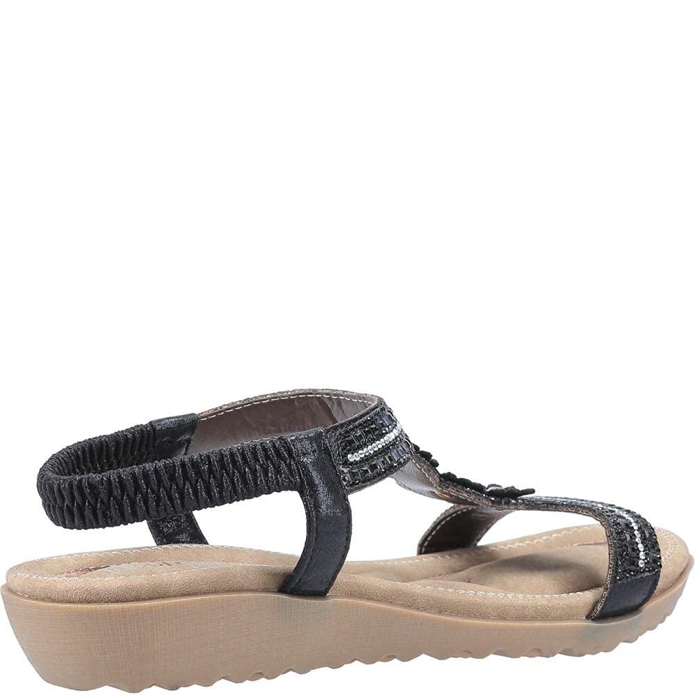 Fleet & FosterWomens/Ladies Tabitha Slip On Sandal (4 UK) (Black)