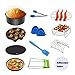 NLBN 8pcs/Set Accessori for friggitori ad Aria da 8 Pollici for e Secura Fit all Airfryer 3.7 4.2 5.3 5. 8qt Robot da Cucina