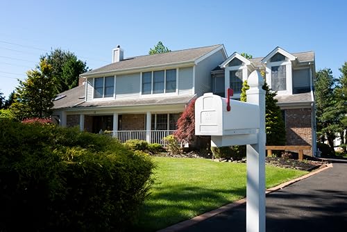 Architectural Mailboxes PL10W0AM Parsons Plastic Post Mount Mailbox thumb #6