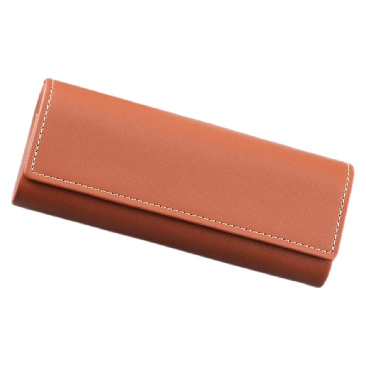 Healeved custodia per gli occhiali donne leggere sottile protettivo custodia per occhiali da sole tu custodia per occhiali da viaggio custodia per occhiali portatile pelle Cioccolato
