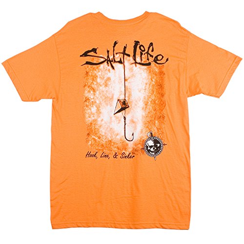 Salt Life Men's Crew Neck Pocket Tee Shirt