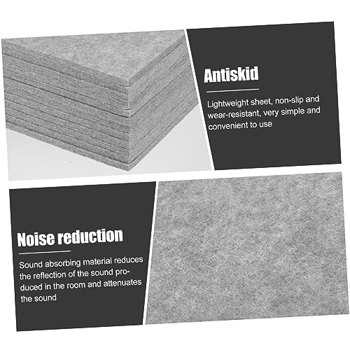 Yardwe 12Pcs Paneles Acústicos Absorbentes de Sonido Material de Aislamiento para Casa Ktv y Salas de Música Flexible y Duradero Reducción de Sonido miniatura 7