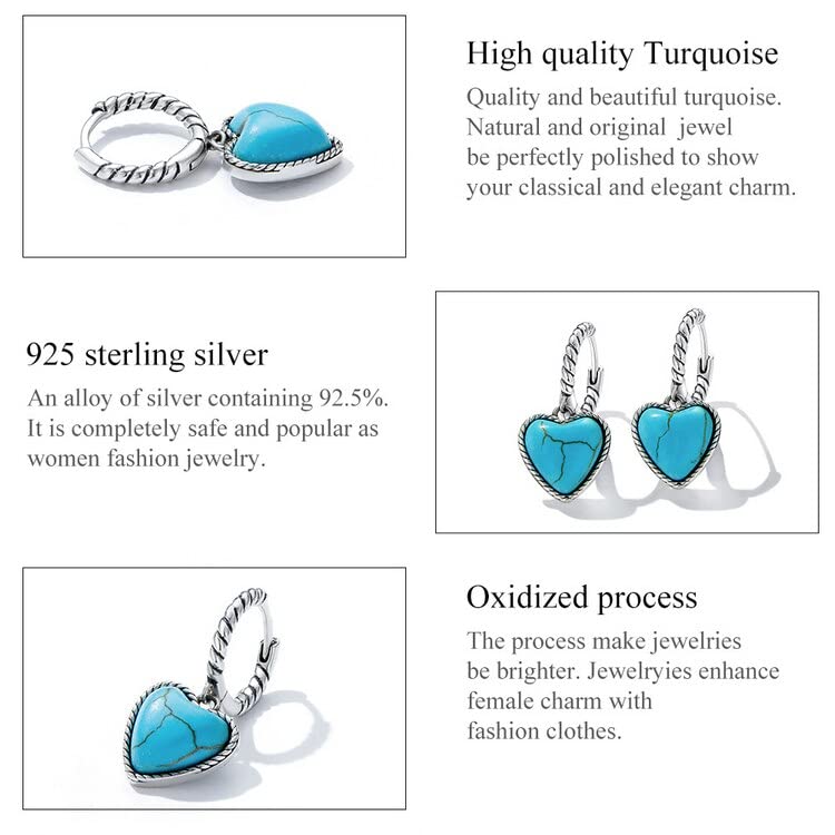 Charm Cuore Turchese in Argento 925 e turchese ricostituito | Giovanni Raspini