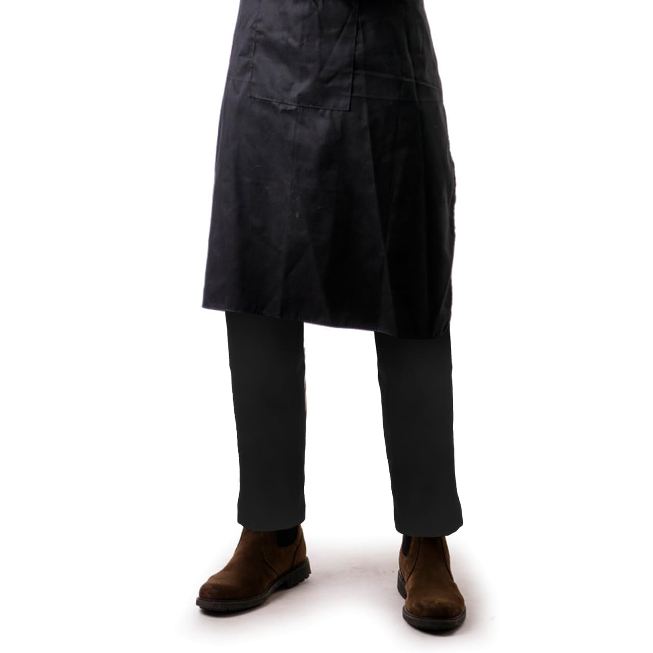 Pantalon De Cuisine Respirant en Polyester-Coton Noir pour Femme Et Homme Pantalon De Chef RéSistant À l'huile Et Facile À Laver pour Restaurant HôTel