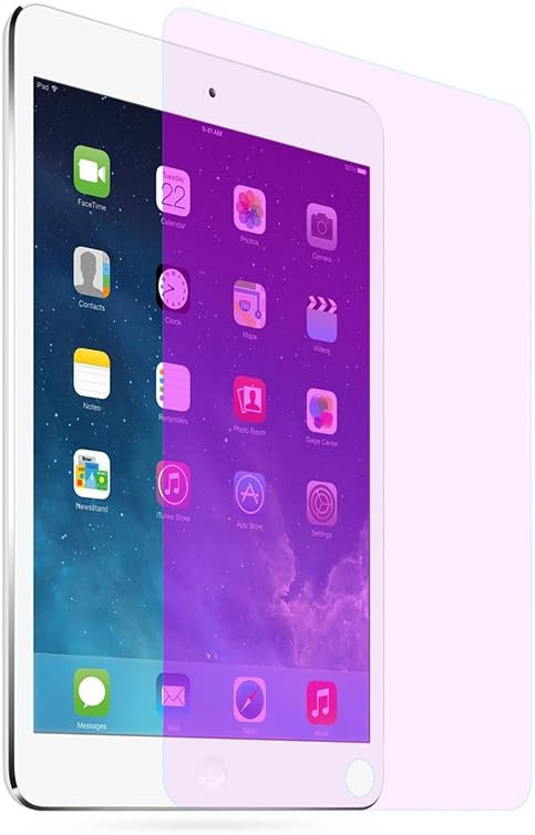 New iPad Pro 9.7 Inch / iPad Air / iPad Air 2 Screen Protector, Anti Blue Ray Eye Protection AOZHUN Premium Tempered Glass, Ballistic Tablet Film HD, Anti-Scratch, Anti-Glare, Bubble Free.