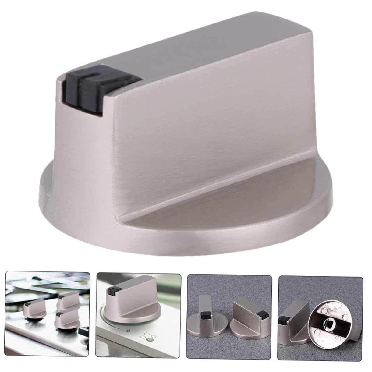 Healvian 12pezzi Manopole Per Piano Gas Sostituzione Per Cucine Compatibile e Bruciatori Accessori Essenziali Per La Casa
