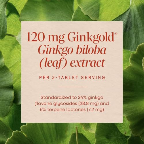 Nature's Way Ginkgold, Ginkgo Biloba Extract, Memory Support*, 150 ct - image 4