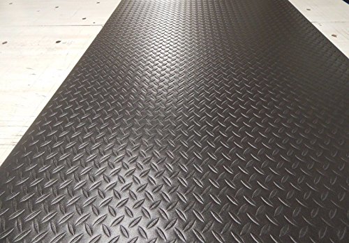 3' Width 1/2'' Thick Diamond Foam Surface Anti Fatigue Matting Industrial (3' X 15')