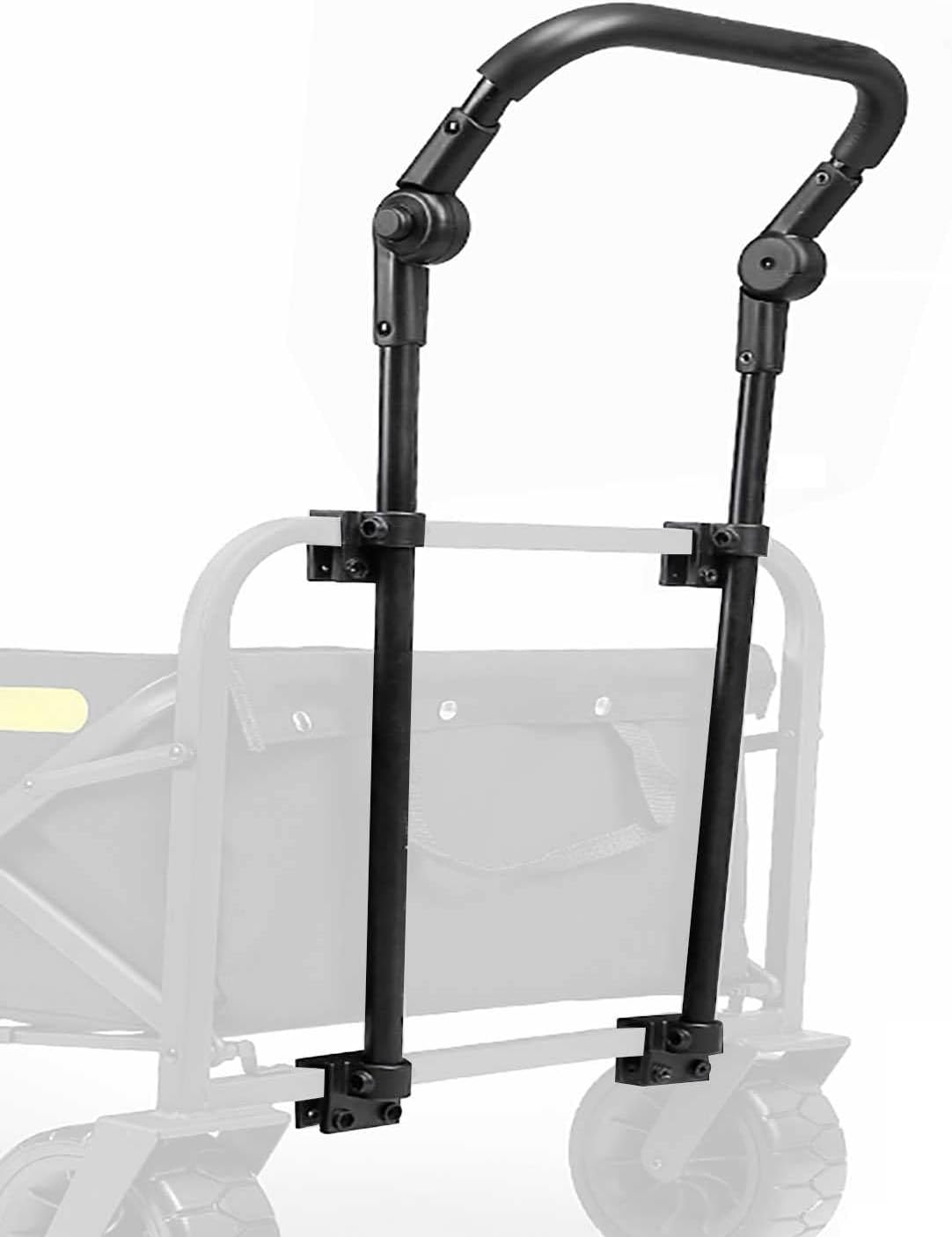 Push Handle for Wagon,Folding Utility Wagon Cart Spare Parts Conversion, Pull Handle