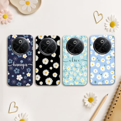 Image of COLORflow Back Cover Compatible with Vivo T4 5G / Y300 Pro 5G / iQOO Z10 5G | Daisy Garden Customized Back Cover Compatible with Vivo T4 5G / Y300 Pro 5G / iQOO Z10 5G