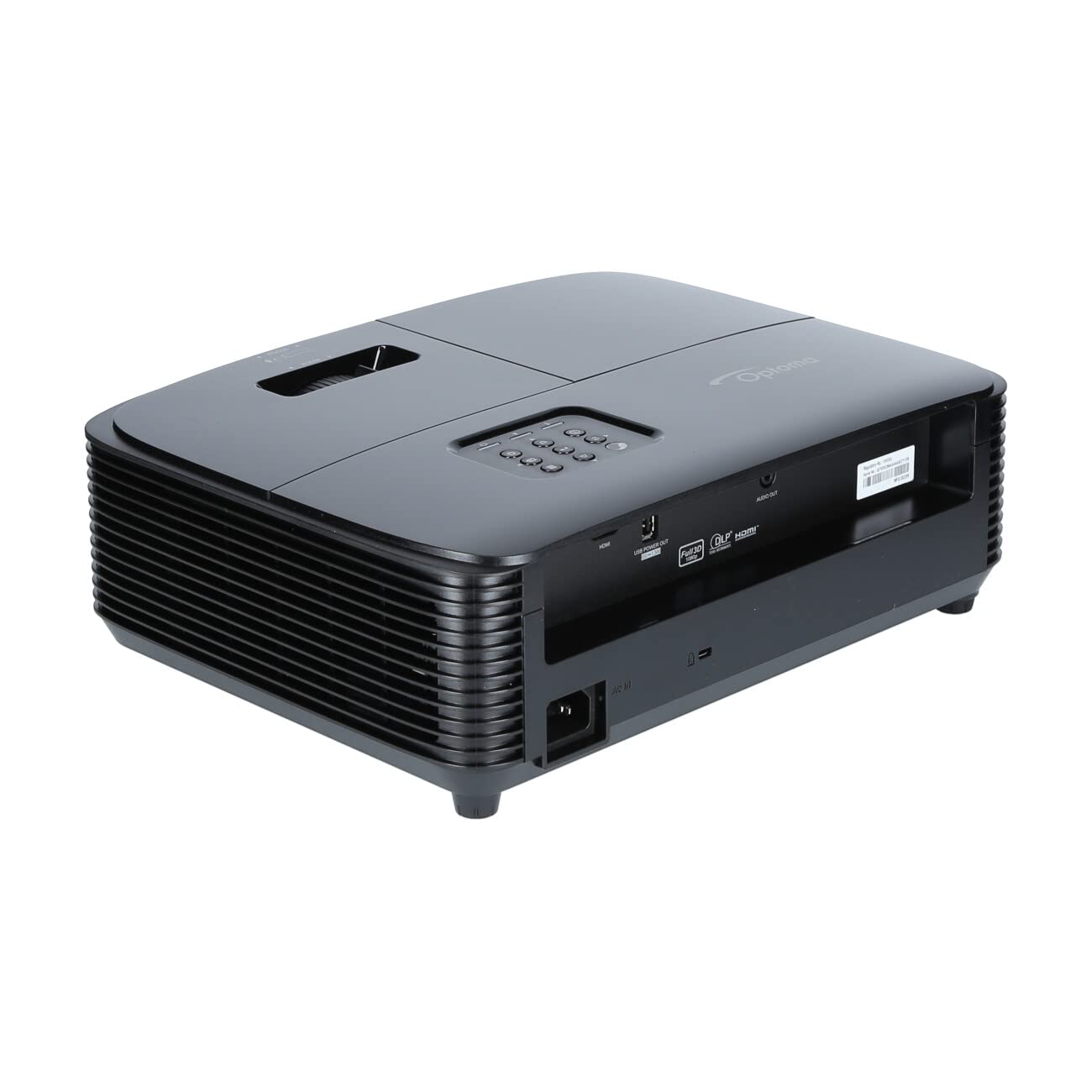 Optoma DH351 vidéo-projecteur Projecteur à focale Standard 3600 ANSI lumens DLP 1080p (1920x1080) Compatibilité 3D Noir