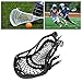 SPYMINNPOO Lacrosse Stick Heades Nylon Strung Lacrosse Heades Replacement for Competition Offensive Defensive Strategies with High Strength Nylon Material and Modern Design (Black)