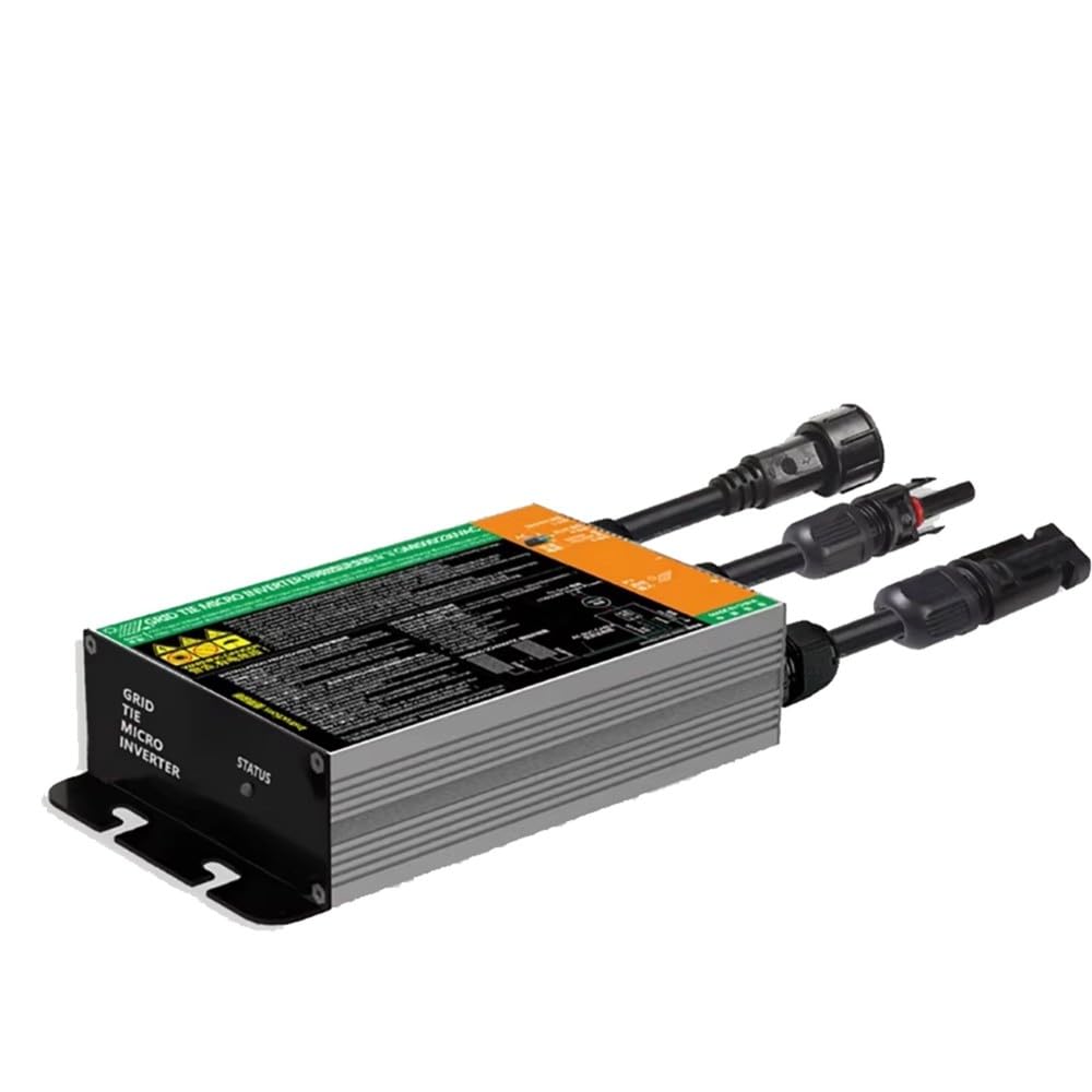 Jnchdghwa As Shown 180W Mppt Grid Tie Micro Inverter Input Dc10.8-30V Output 110V/220V 50Hz 60Hz Solar Home Solar On Grid System