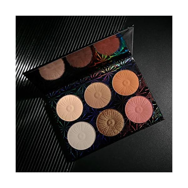 Highlighter-Contour-Makeup-PaletteAfflano-Bronzer-Highlighter-Blush-Matte-Shimmer-6-ColorsFace-Cheek-Contour-Palette-Highlight-Blush-Nude-Pink-Rose-GoldCream-Eye-Highlighting-Natural-Illuminating Highlighter Contour Makeup Palette,Afflano Bronzer Highlighter Blush Matte Shimmer 6 Colors,Face Cheek Contour Palette Highlight Blush Nude Pink Rose Gold, Eye Highlighting Natural Illuminating