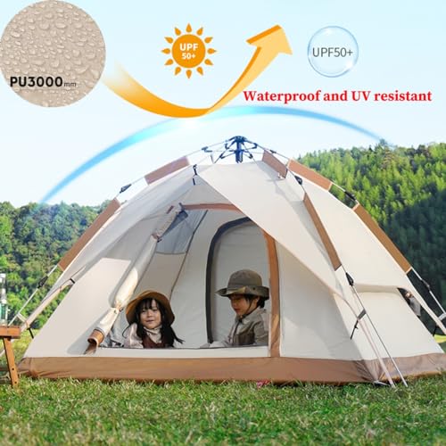 Carpa de playa para 3-5 personas con protección UV y fácil armado miniatura 3