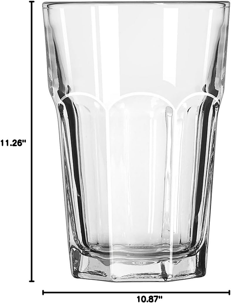 Libbey 15244 Gibraltar 14 Ounce Beverage Glass - 36 / CS