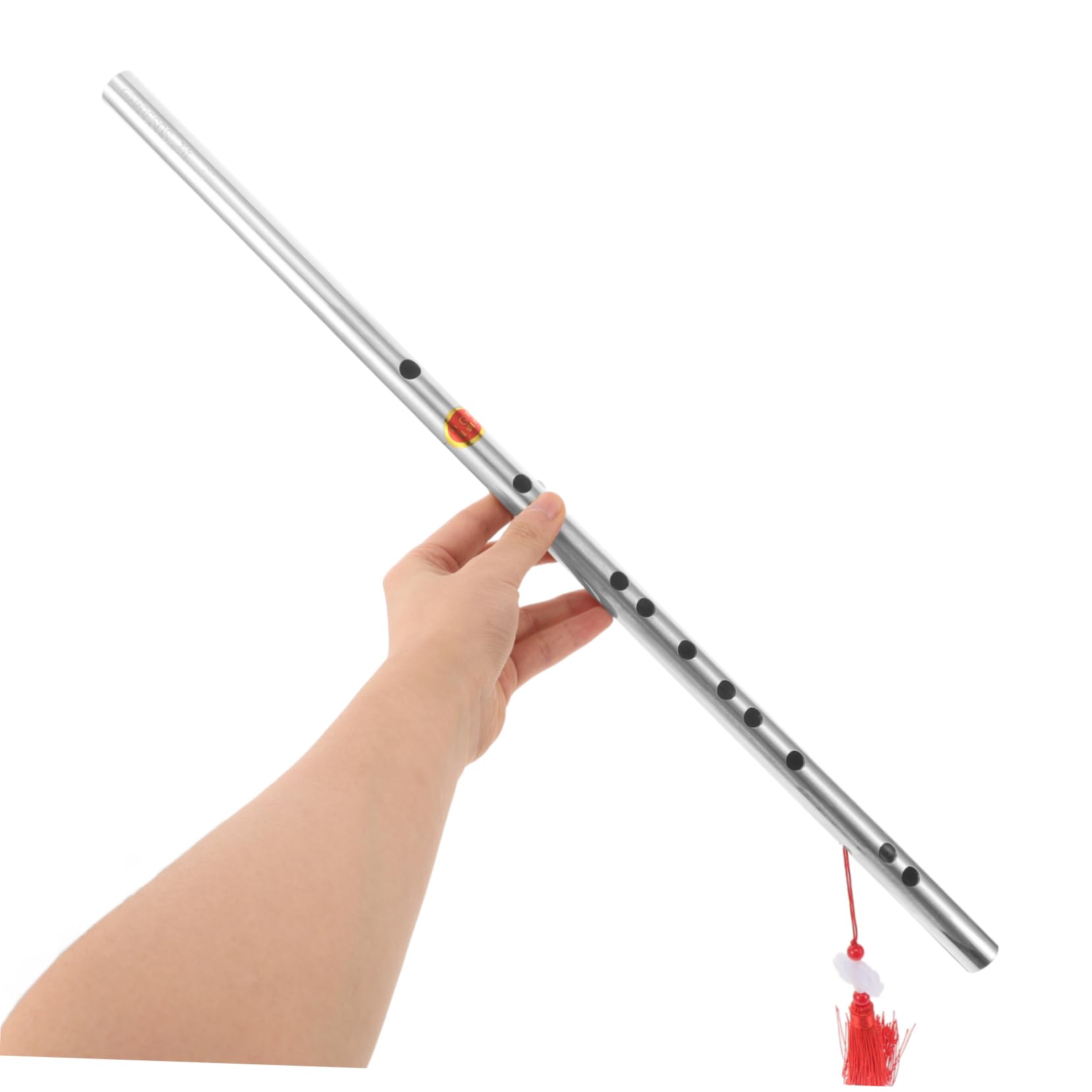 Flauto Dizi Cinese in Acciaio Inox G, Argento, Tradizionale | Set per Principianti e Musicisti Tecnici, Sound Coerente, Adatto a Ensemble, Portatile