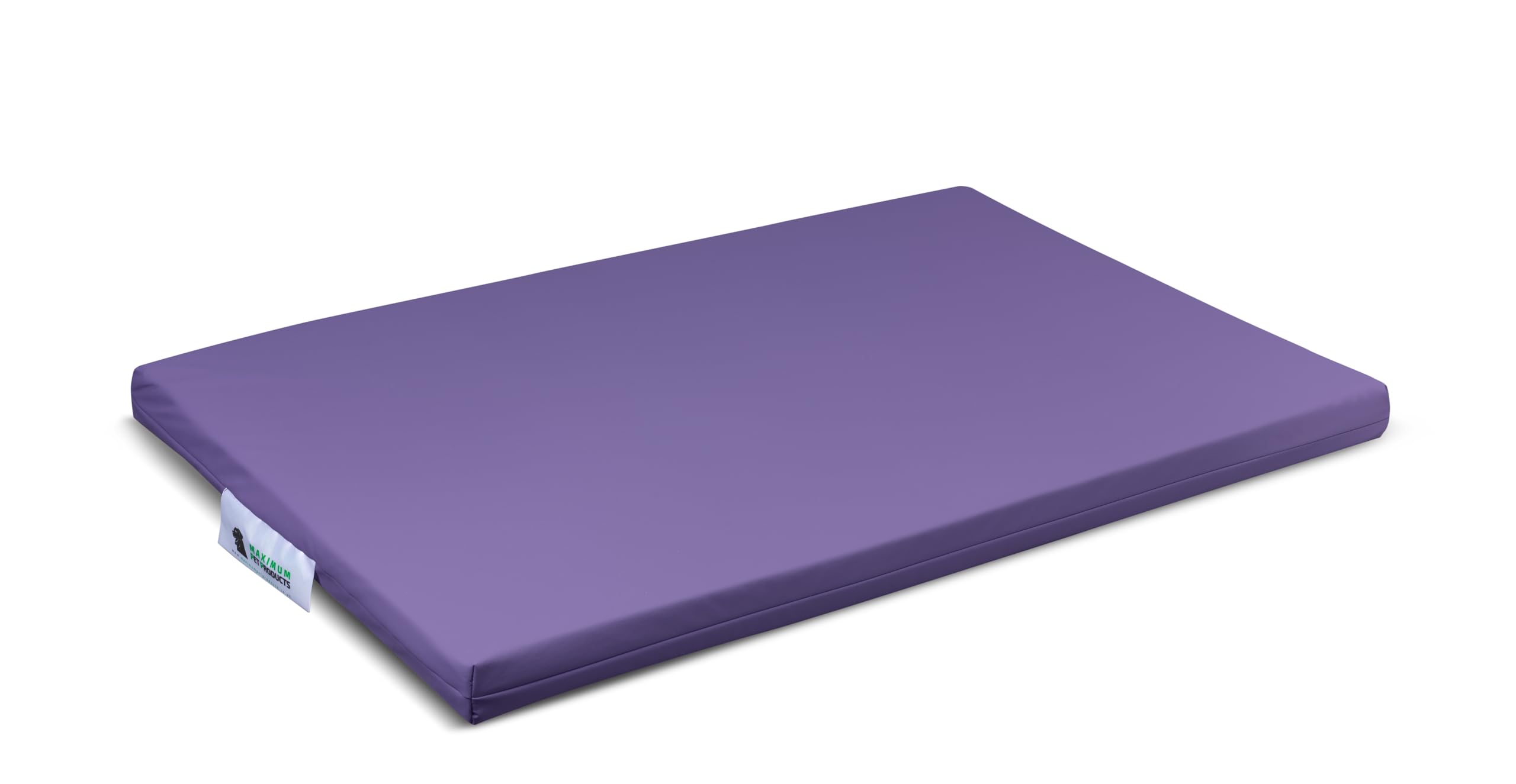 Maximum Pet Products Orthopedic Medical Waterproof Memory Foam Dog Bed, Therapeutic Support, with a Washable Zipped Cover (Purple, 90cm x 60cm x 5cm)