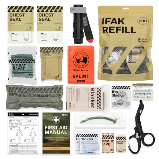 RHINO RESCUE IFAK Trauma Kit Refill