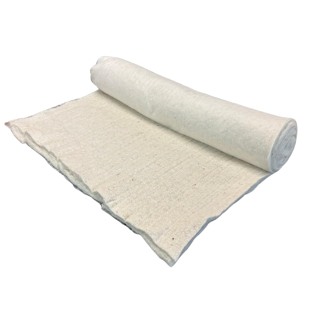 Black Barn Upholstery Supplies Layered Cotton/Wool Wadding 1200g (4oz) / 1m Length